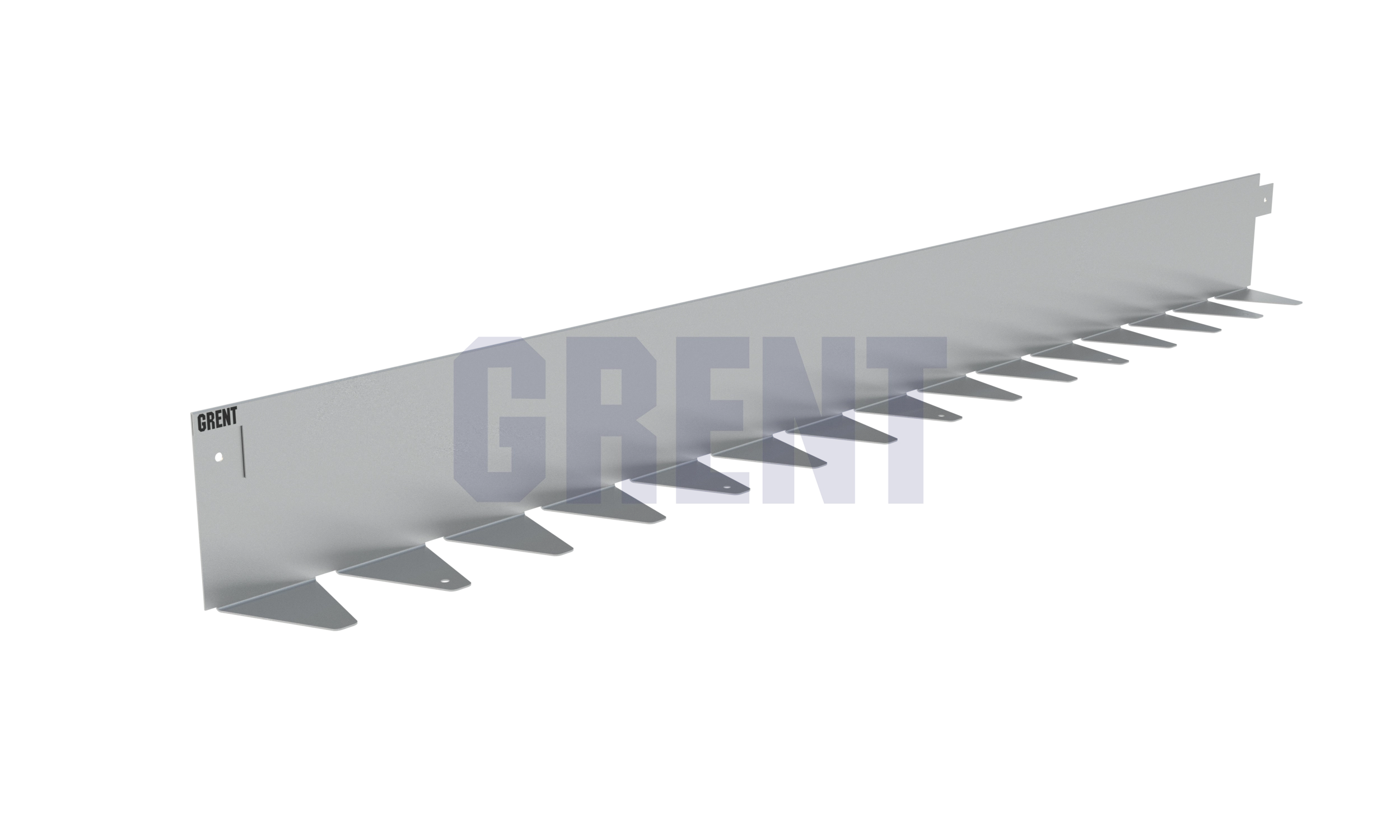 Бордюр стальной GRENT BR L-образный 1200*110, 1,5, нержавеющий