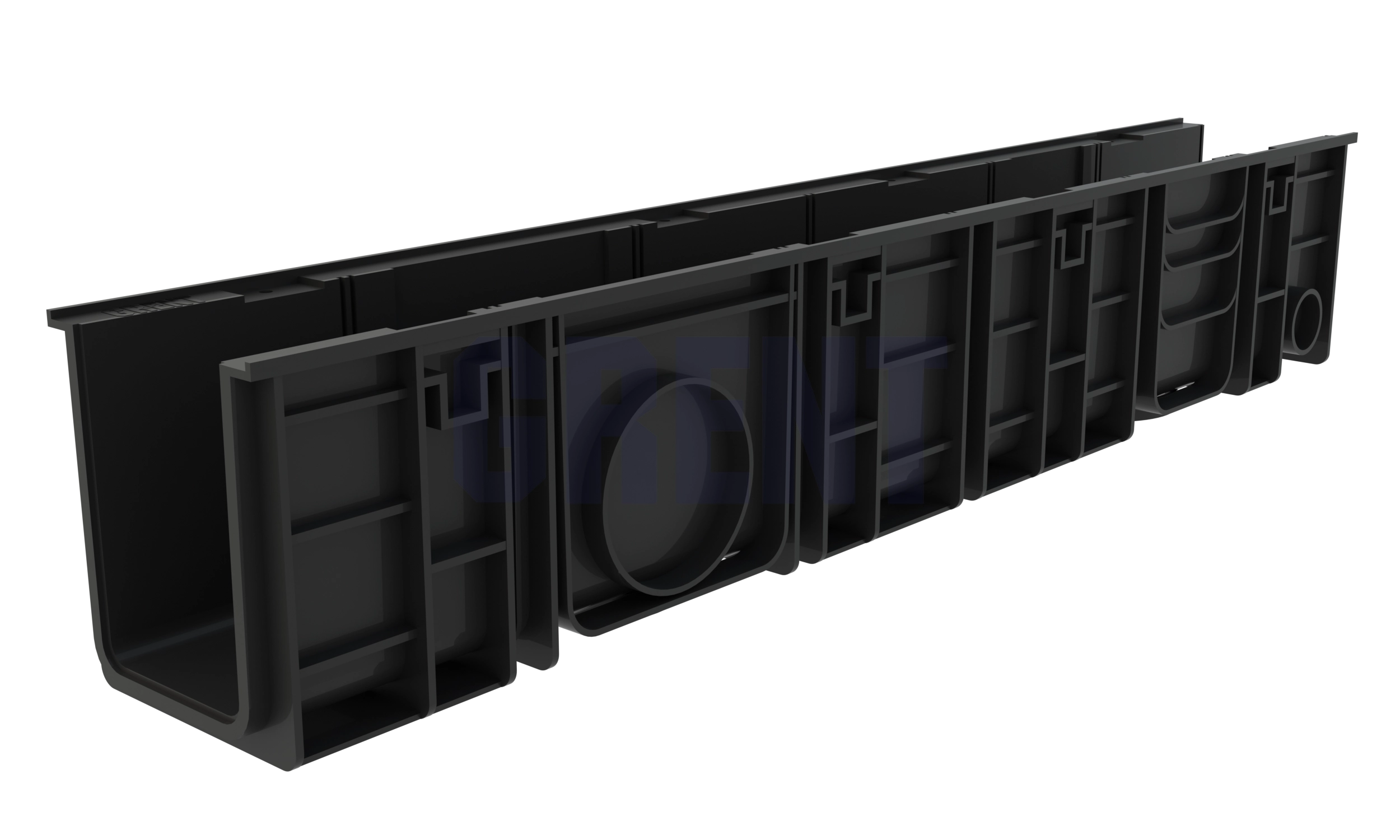 Лоток водоотводный пластиковый GRENT PlasT 100 H180