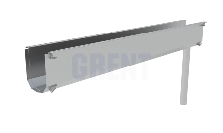 Лоток водоотводный мостовой GRENT MosT подвесной 350 выпускной