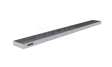 Решетка щелевая из нержавеющей стали GRENT S 400