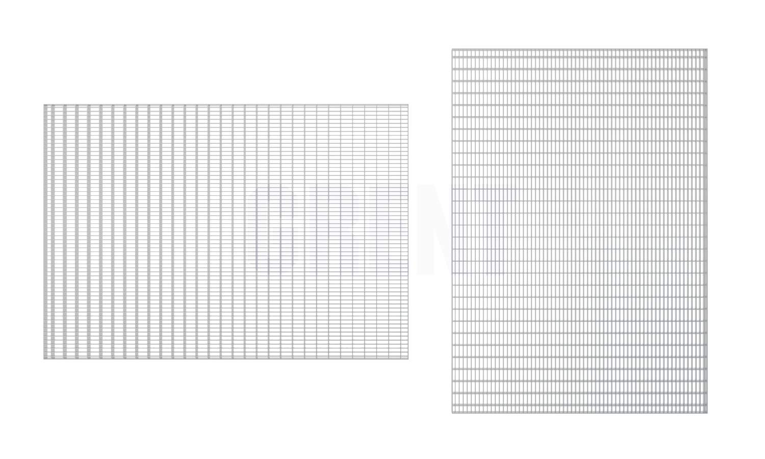 Прессованный настил из нержавеющей стали GRENT 33х11 700х1000