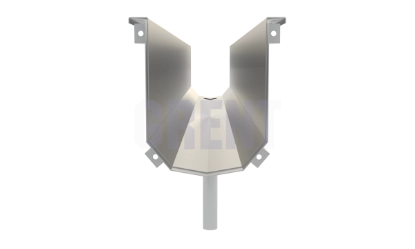 Лоток водоотводный мостовой GRENT MosT подвесной 400 выпускной