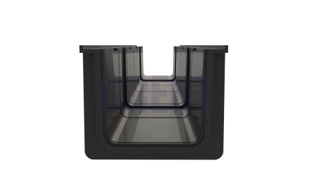 Лоток водоотводный пластиковый GRENT PlasT DN100 H120 