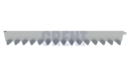 Бордюр стальной GRENT BR L-образный 2400*130, 1,5, оцинкованный