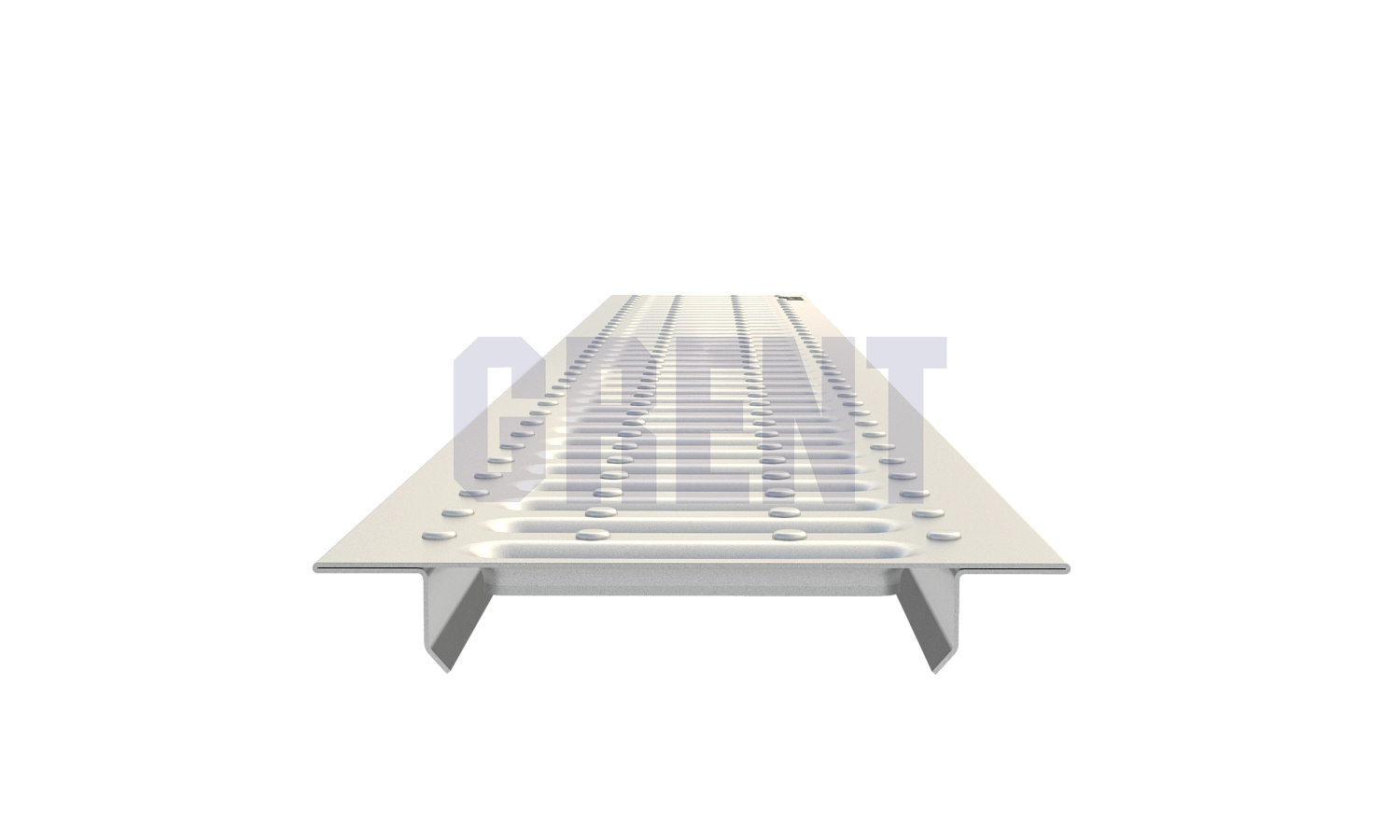 Решетка водоотводная штампованная стальная GRENT PlasT DN100 A15