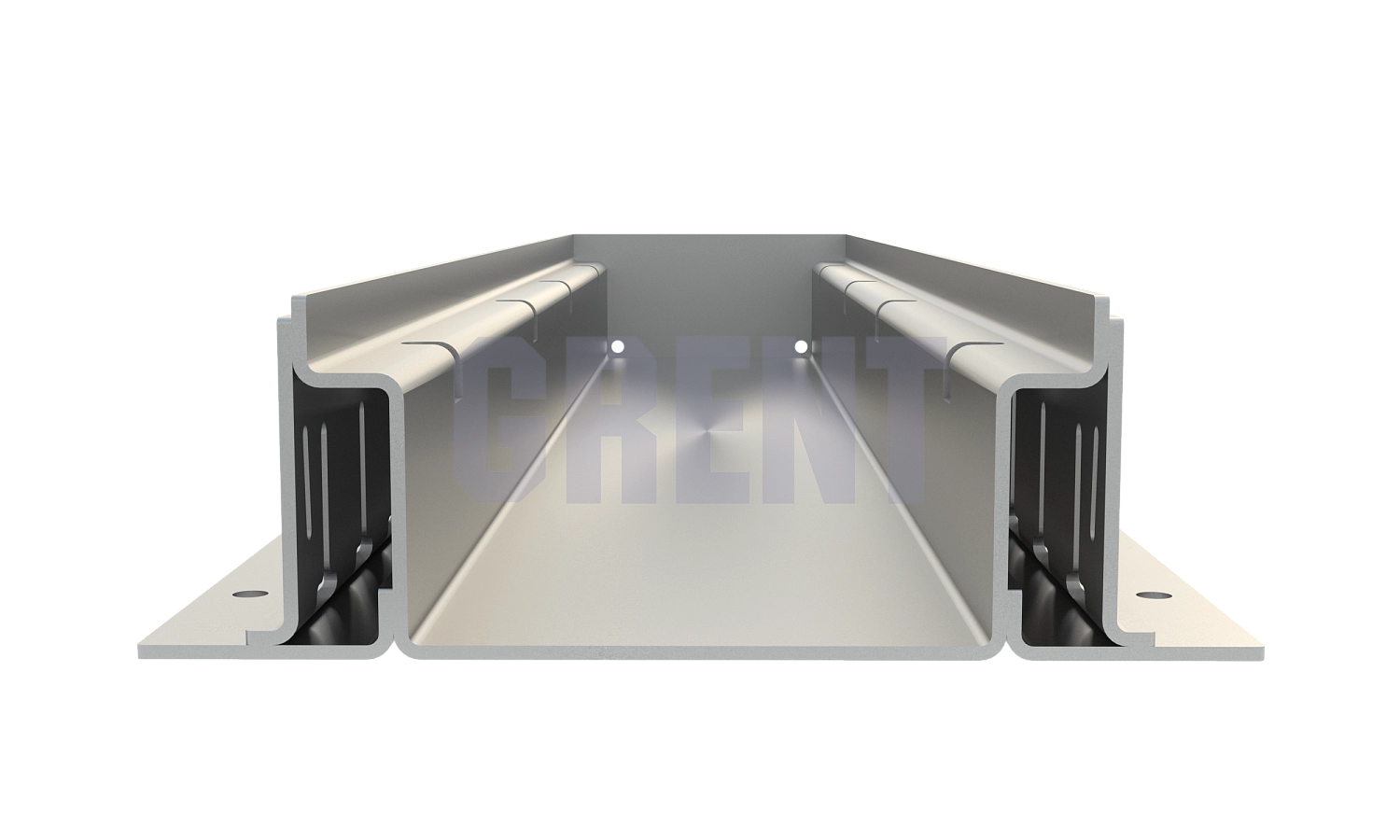 Лоток водоотводный мостовой GRENT MosT 160 торцевой