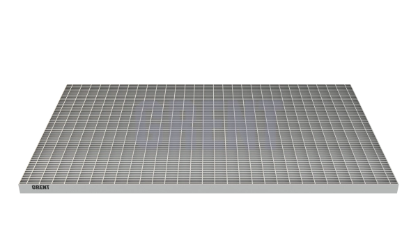 Прессованный настил из нержавеющей стали GRENT 33х11 600х1000