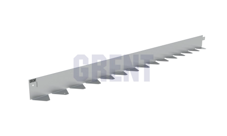 Бордюр стальной GRENT BR L-образный 2400*70, 1,5, оцинкованный