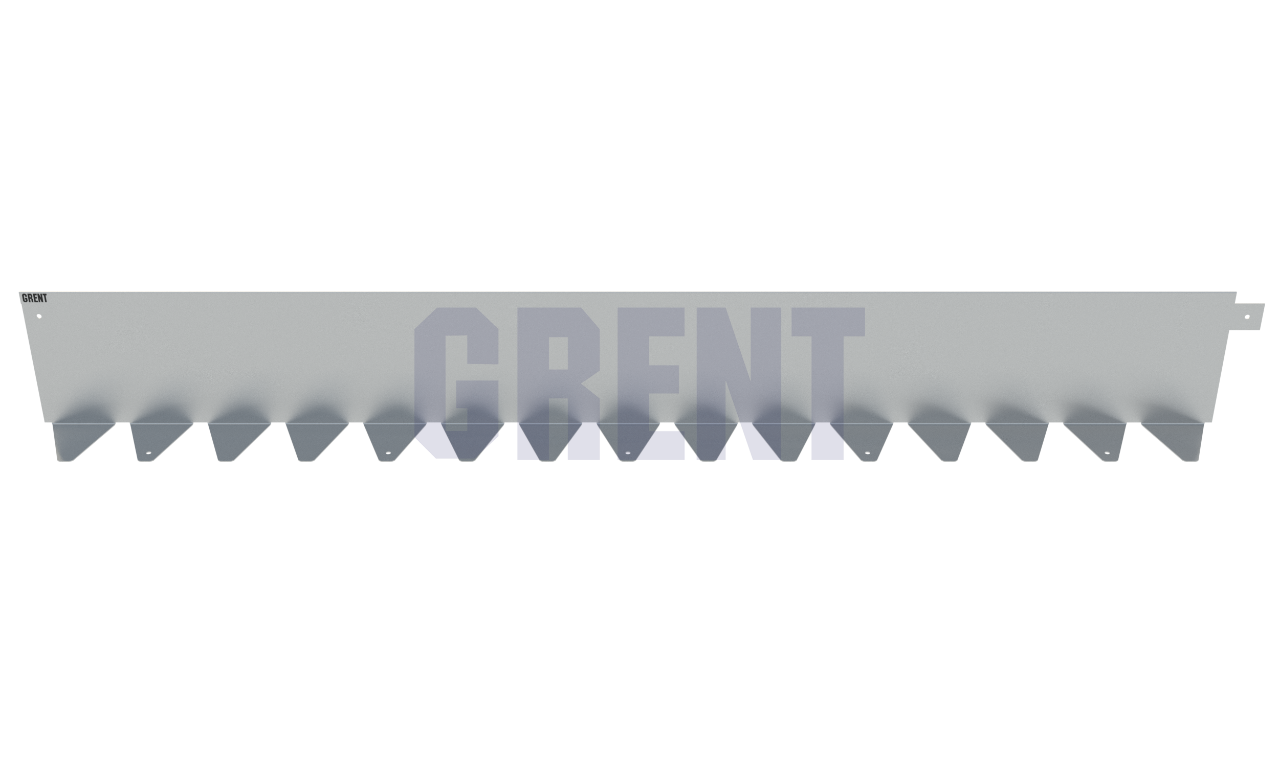 Бордюр стальной GRENT BR L-образный 2400*140, сталь 1.5 мм, нержавеющий Бордюр стальной GRENT BR L-образный 2400*140, сталь 1.5 мм, нержавеющий